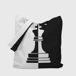 Сумка-шопер Ферзь, цвет: 3D-принт
