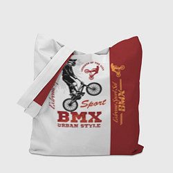 Сумка-шопер BMX urban style, цвет: 3D-принт