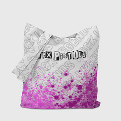Сумка-шопер Sex Pistols rock legends посередине, цвет: 3D-принт