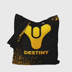 Сумка-шопер Destiny - gold gradient, цвет: 3D-принт