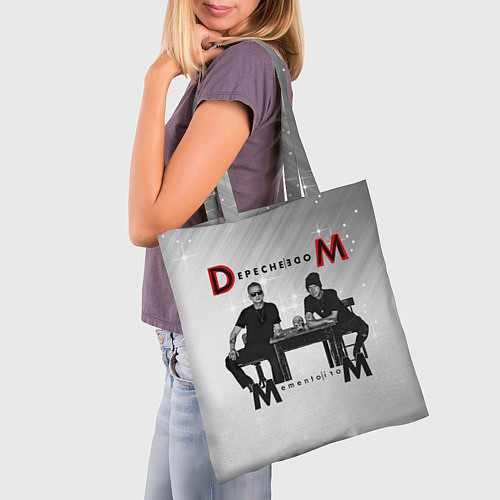 Сумка-шоппер Depeche Mode - Mememto Mori Dave and Martin / 3D-принт – фото 3