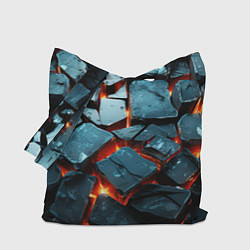 Сумка-шоппер Камни в лаве
