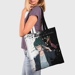 Сумка-шопер Маки дзенин из магической битвы, цвет: 3D-принт — фото 2