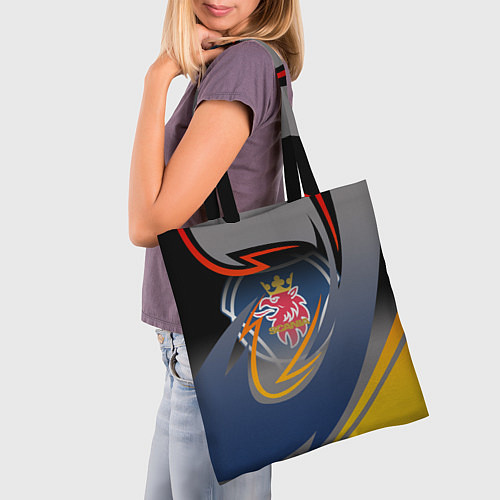 Сумка-шоппер Scania логотип / 3D-принт – фото 3