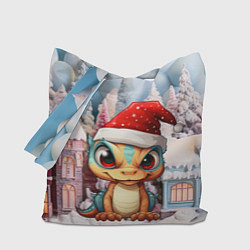 Сумка-шоппер Маленький дракончик 2024 год