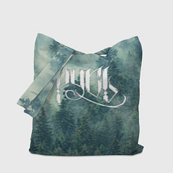 Сумка-шопер Русь - славянский лес, цвет: 3D-принт