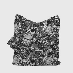 Сумка-шопер Автотюнинг - запчасти, цвет: 3D-принт