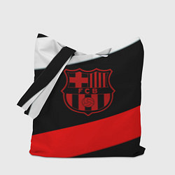 Сумка-шопер Barcelona stripes sport, цвет: 3D-принт