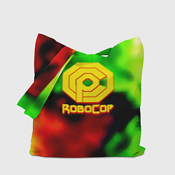 Сумка-шоппер Робот полицейский flame