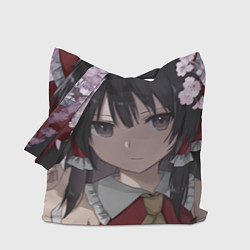 Сумка-шопер Touhou Project Рейму Cute Сакура, цвет: 3D-принт