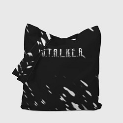 Сумка-шопер Stalker искры белые, цвет: 3D-принт