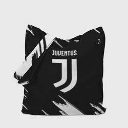 Сумка-шопер Juventus краски текстура, цвет: 3D-принт