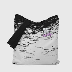 Сумка-шопер GTA vice city краски, цвет: 3D-принт