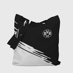 Сумка-шопер Borussia текстура краски, цвет: 3D-принт