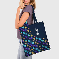 Сумка-шопер Tottenham градиентные мячи, цвет: 3D-принт — фото 2