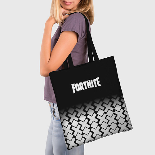 Сумка-шоппер Fortnite game pattern / 3D-принт – фото 3