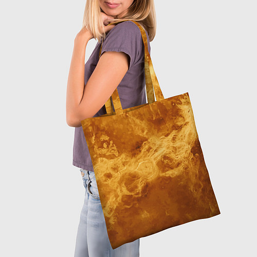Сумка-шоппер Лава Венеры - star dust / 3D-принт – фото 3
