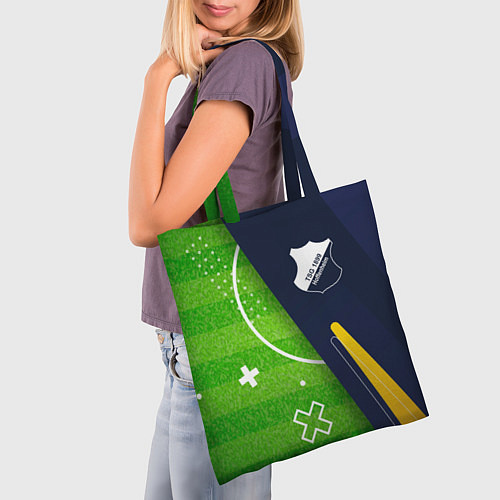 Сумка-шоппер Hoffenheim football field / 3D-принт – фото 3