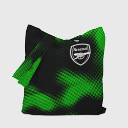 Сумка-шопер Arsenal sport halftone, цвет: 3D-принт