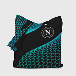 Сумка-шопер Napoli football net, цвет: 3D-принт