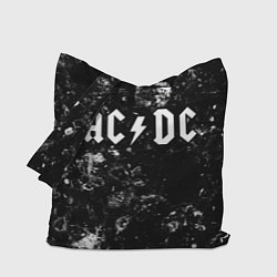 Сумка-шопер AC DC black ice, цвет: 3D-принт