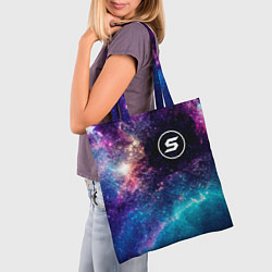 Сумка-шопер Skillet space rock, цвет: 3D-принт — фото 2