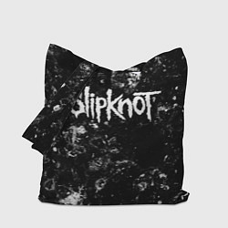 Сумка-шопер Slipknot black ice, цвет: 3D-принт