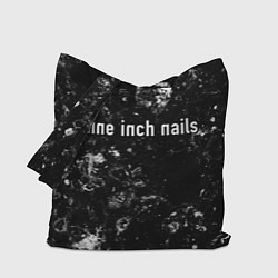 Сумка-шопер Nine Inch Nails black ice, цвет: 3D-принт