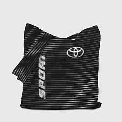 Сумка-шопер Toyota sport metal, цвет: 3D-принт