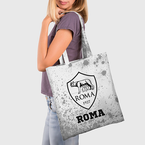 Сумка-шоппер Roma sport на светлом фоне / 3D-принт – фото 3