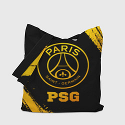 Сумка-шопер PSG - gold gradient, цвет: 3D-принт