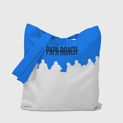 Сумка-шопер Papa Roach rock bend, цвет: 3D-принт