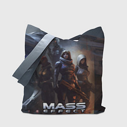 Сумка-шопер Mass Effect space game, цвет: 3D-принт
