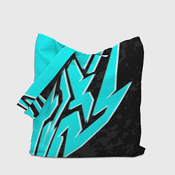 Сумка-шопер Mint graffiti, цвет: 3D-принт