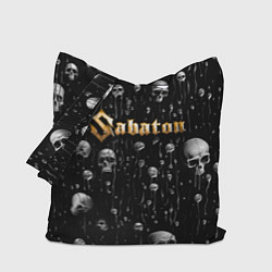 Сумка-шопер Sabaton - rock, цвет: 3D-принт