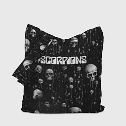 Сумка-шопер Scorpions rock group, цвет: 3D-принт