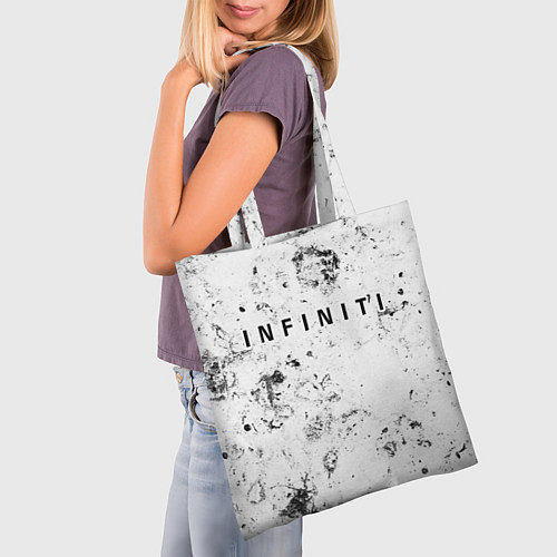 Сумка-шоппер Infiniti dirty ice / 3D-принт – фото 3