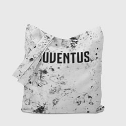 Сумка-шопер Juventus dirty ice, цвет: 3D-принт