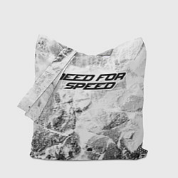 Сумка-шопер Need for Speed white graphite, цвет: 3D-принт
