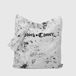 Сумка-шопер Black Clover dirty ice, цвет: 3D-принт