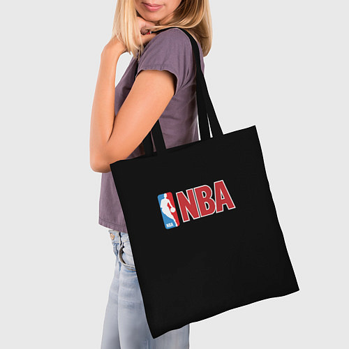 Сумка-шоппер NBA logo / 3D-принт – фото 3