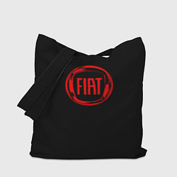 Сумка-шоппер FIAT logo red