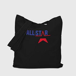 Сумка-шопер All stars logo, цвет: 3D-принт