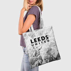 Сумка-шопер Leeds United white graphite, цвет: 3D-принт — фото 2