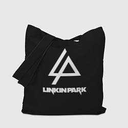 Сумка-шопер Linkin park logo brend music, цвет: 3D-принт