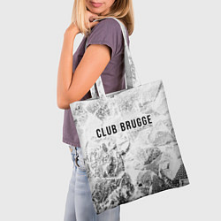 Сумка-шопер Club Brugge white graphite, цвет: 3D-принт — фото 2
