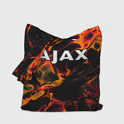 Сумка-шопер Ajax red lava, цвет: 3D-принт