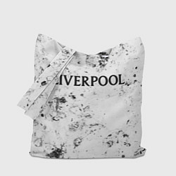 Сумка-шопер Liverpool dirty ice, цвет: 3D-принт