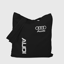 Сумка-шопер AUDI sport white, цвет: 3D-принт