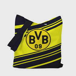 Сумка-шопер Borussia sport geometry, цвет: 3D-принт